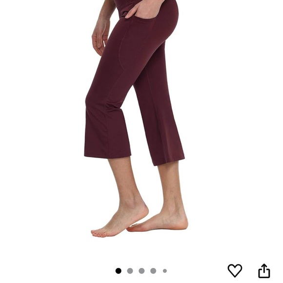 Baleaf cropped yoga pants L - Picture 1 of 7